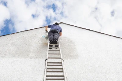 Peinture extérieure à Bellou-en-Houlme — façades et ravalement